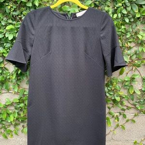 LOFT | 00P Textured Black Dress